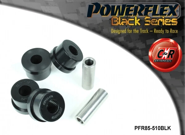 Powerflex Black RR Bajo Primavera Soportes Interior Para VW Scirocco Mk3 08- - Imagen 1 de 4