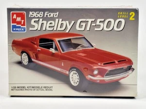 AMT ERTL 1968 Ford Shelby GT-500 Escala 1/25 Modelo Kit 6541 Nuevo Sellado De Colección 1990 - Imagen 1 de 9