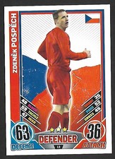 #13 TOPPS - MATCH ATTAX CARD GAME  -ENGLAND 2012- ZDENEK POSPECH -CZECH REPUBLIC