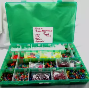 Kit de aparejo de señuelos de pesca artesanales CUENTAS, CUENTAS Asst. Tallas Colores y Bandeja 5900 piezas Z82 - Imagen 1 de 21