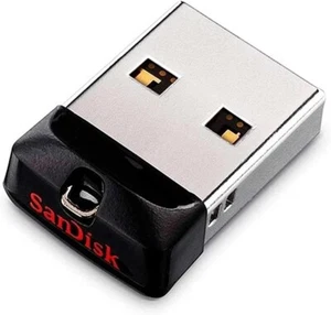 SanDisk 8GB -64GB CRUZER FIT USB 2.0 Sin Tapa pen Drive Memory Stick Mini-Reino Unido - Imagen 1 de 6