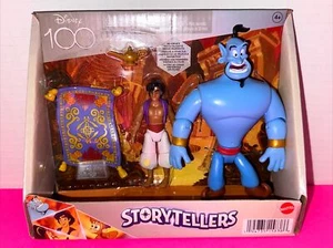 Disney 100 Storytellers Aladdin & Genie Figuras de Acción Cueva de las Maravillas Nuevo A16 - Imagen 1 de 24