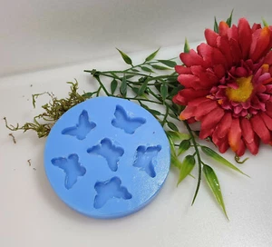 Molde Silicona Molde para Joyería, Pendientes, Resina Epoxi, Cera Mariposas (028) - Imagen 1 de 6