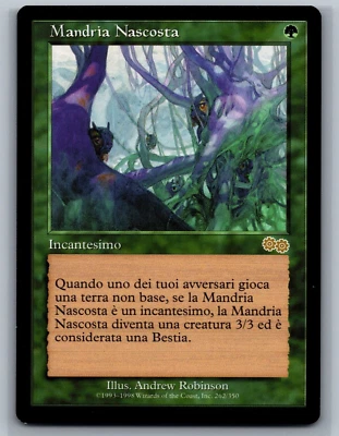 Magic The Gathering ITALIAN Urza's Saga Hidden Herd #262/350 MTG TCG CCG - Image 1 of 2