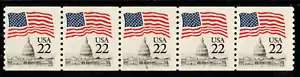Scott 2115 22¢ Flag over Capitol P#5 MNH Free shipping in the USA - Picture 1 of 1