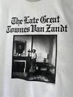 Townes Van Zandt "The Late Great" T-shirt, chemise graphique, coton TE6707