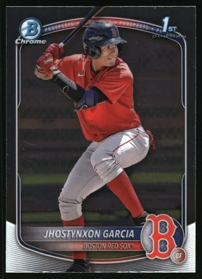 2025 Bowman #BCP-43 Jhostynxon Garcia Chrome Prospects - Image 1 of 2