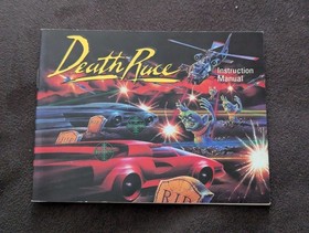 Death Race Nintendo NES Instruction Manual Booklet Only No Game!