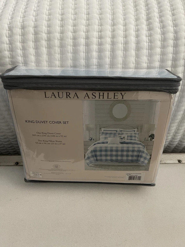 Juego de cama nórdica Laura Ashley Cynthia King nuevo con etiquetas - para no fumadores / sin mascotas Foto 1 de 3