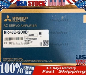 1PCS Mitsubishi MR-JE-200B MRJE200B Servo Drive In Box New  US Free TAX - Picture 1 of 3