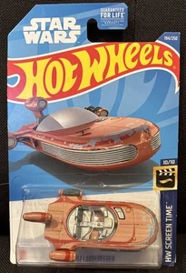 2021 Hot Wheels Star Wars X-34 Landspeeder HW Screen Time 194/250 New Sealed - Picture 1 of 3