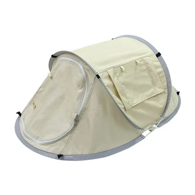 Tienda para mascotas de una pieza de apertura rápida gatito cachorro interior y exterior camping excursión Foto 1 de 4