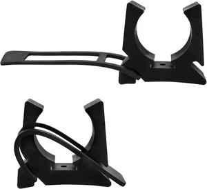 Boat Hook Holders, Rubber Push Pole Holder Quick Release Oar & Black  - Picture 1 of 6