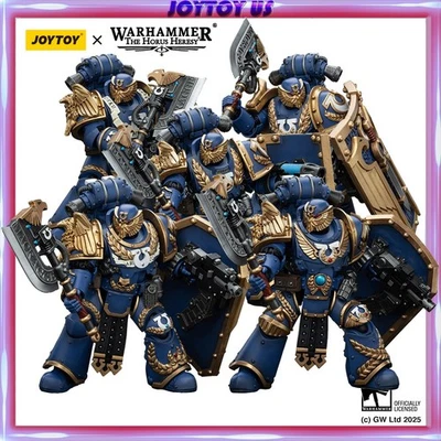 Figura de acción JOYTOY Warhammer 40K 1/18 Ultramarines Invictaus Suzerain Squad Foto 1 de 4