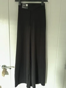 New Look Wide Leg Black Legging - Picture 1 of 3
