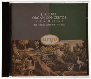 Bach - Orgelkonzerte - Hurford/Hickox - Argo volle Silber CD - Bild 1 von 3
