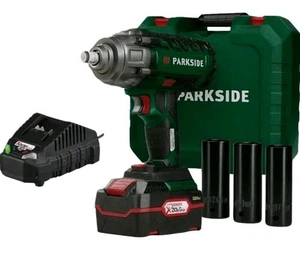 AVVITATORE A IMPULSI PARKSIDE SMONTAGOMME 20-Li+batteria+caricabatteria+GARANZIA - Foto 1 di 7