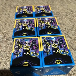 Wendys Kids Meal Toys DC Set Of 6 Color Blue - Picture 1 of 1
