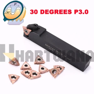 Lathe Turning Tool Holder Indexable Turning Threading For 30 Degrees 16VER3.0TR - Picture 1 of 13