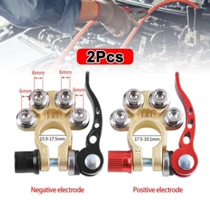 1-Pair Car Terminals Quick Disconnect Auto Cables Shut-off Connectors 12v 24v - Picture 1 of 14
