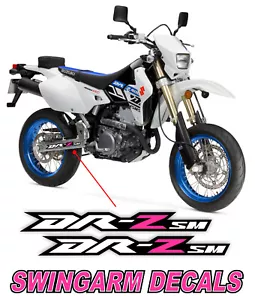Pink High Quality Swingarm Decals Fit Suzuki DRZ400SM All Years DRZ 400 SM 400SM - Foto 1 di 3