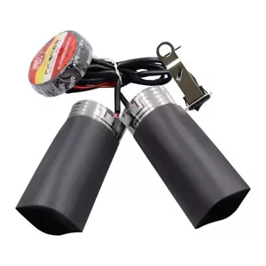 Motorcycle ATV Scooter Heated Grip Throttle Pads Handlebars Heater Adhesive Tape - Picture 1 of 13
