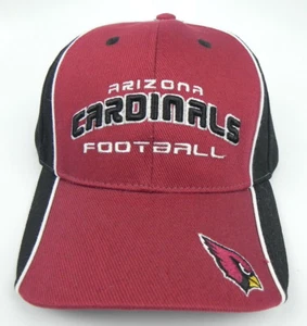 SOMBRERO GORRA AJUSTABLE DE 2 TONOS ARIZONA CARDINALS NFL DE COLECCIÓN ¡NUEVO! CARDINAL/NEGRO - Imagen 1 de 5