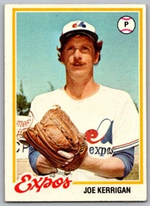 CARTOLINA BASEBALL JOE KERRIGAN TOPPS 1978 - Foto 1 di 2