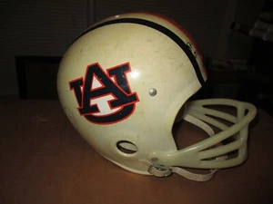Vintage Johnny Unitas Spalding Titanite youth football helmet - Auburn Tigers - Picture 1 of 6