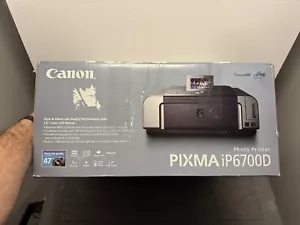 Canon PIXMA IP6700D stampante fotografica digitale a getto d'inchiostro nuova scatola aperta - Foto 1 di 12