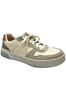 Zapatilla deportiva Skechers Court Classics Jade Feline Instinct Natural Multi Foto 1 de 3
