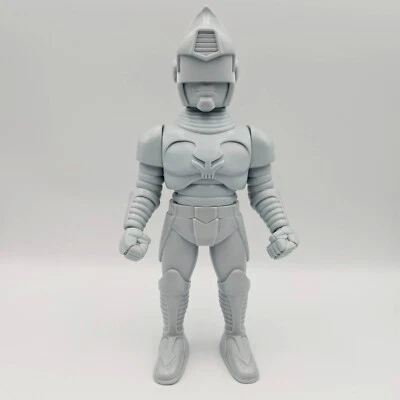 Figura Death Jaguar Astro gris vinilo en blanco Rocom 2018 Kickstarter Foto 1 de 4