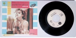Madonna Material Girl/Pretender Sire – P-1943 Japan 7" PROMO 1985 - Picture 1 of 7