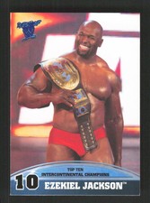 2013 Topps Best Of WWE Top Ten Intercontinental Champions Ezekiel Jackson #10