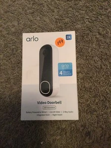 Arlo AVD4001-1SCNAS Video Doorbell 2K 2. Generation NEU - Bild 1 von 2