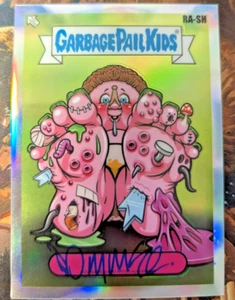 2024 Topps Garbage Pail Kids Chrome "Soured Howard" RA-SH Artist Autograph - Picture 1 of 2