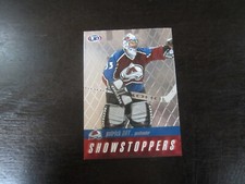 2002-03 Pacific Heads Up Show Stoppers # 6 Patrick Roy Card (B40) Avalanche