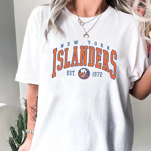New York Islanders Tshirt Unisex Gift For Fan Men Women Size S-3XL Cover