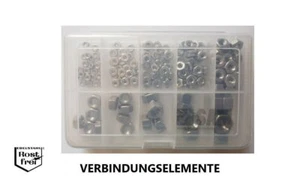Sechskantmuttern Sortiment/Set DIN 934 UNC Zollgewinde EDELSTAHL A2 150 Teile - Bild 1 von 1