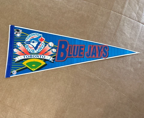 Wincraft Toronto Blue Jays MLB Baseball pennant felt flag banner Vintage Cover