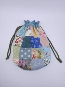 Handgefertigte gesteppte Patchwork große Tasche - Bild 1 von 6