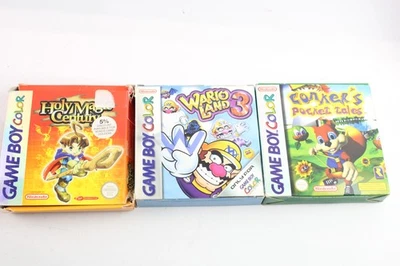 Nintendo Gameboy Color Games Boxed Inc Conker & Holy Magic Century - Image 1 of 4