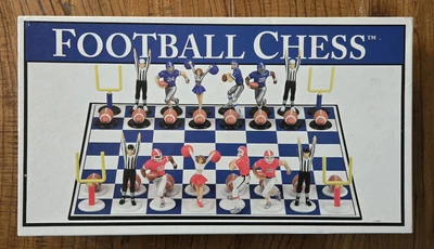 Football Chess Game by Big League Promotions 2001 Complete - Image 1 of 4