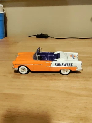 1955 Chevy Diecast Car Bank Liberty Spec Cast 1/24 Sunsweet  - Image 1 of 4
