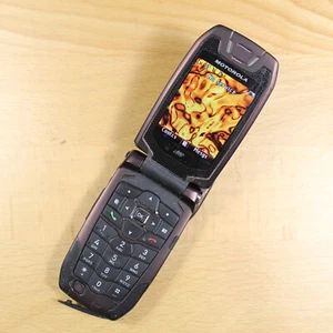 Motorola i880 Nextel Maroon Cell Phone iDen Direct Talk Good #180 - Picture 1 of 4