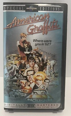 American Graffiti Special Edition VHS Black Clamshell Universal 1998 - Image 1 of 4