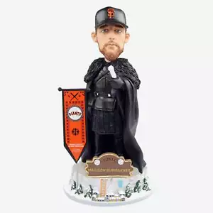 Madison Bumgarner San Francisco Giants Game of Thrones Night's Watch Bobblehead - Picture 1 of 1