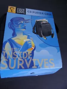 Case Logic CD Player Case (KSDM1) Black - handle/shoulder strap - NEW - Picture 1 of 9