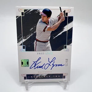 2024 Panini Impeccable Fred Lynn Indelible Ink Auto # /25 California Angels - Picture 1 of 2