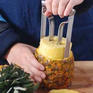 Stainless Steel Pineapple Corer Peeler Fruit Slicer Gadget Fruit Cutting Tool - Picture 1 of 6